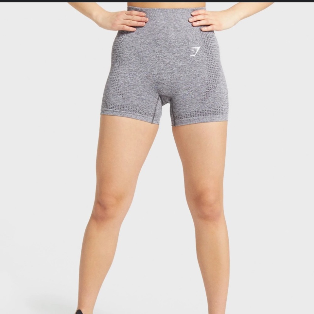 Gymshark gray vital seemless shorts